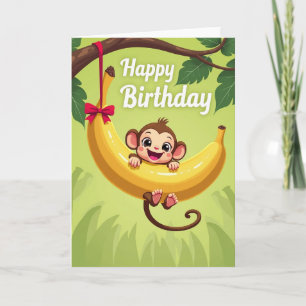 Fruit Tree Creature Birthday Card