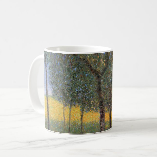 Fruit Trees, Gustav Klimt Coffee Mug (Front Left)