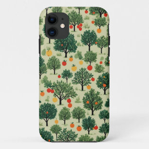 Fruit Trees Pattern iPhone 11 Case