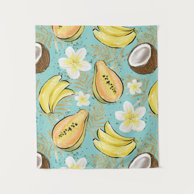 Fruit Tropical Tapestry (Front)