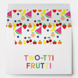 Fruit Two-tti Frutti 2nd Birthday Envelope