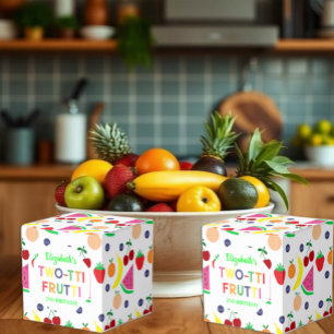 Fruit Two-tti Frutti 2nd Birthday Favor Box