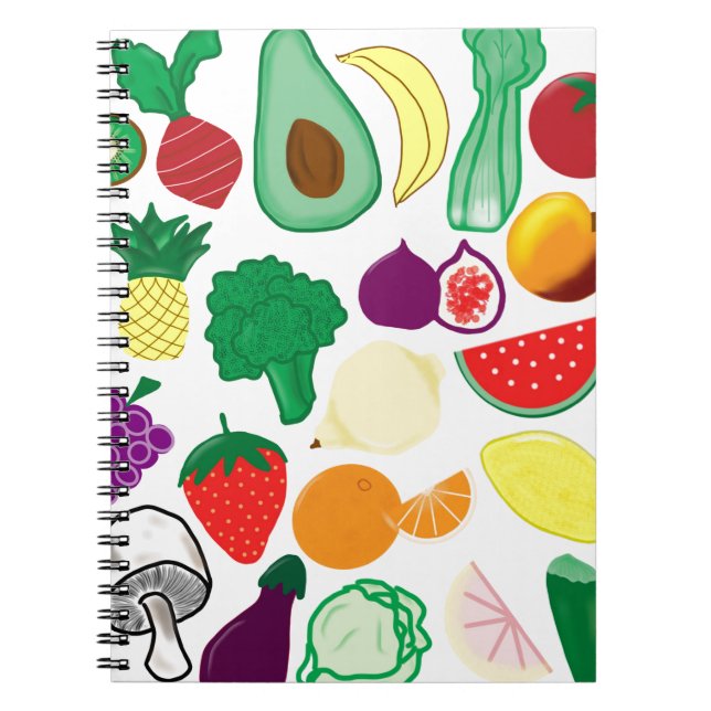 Fruit & Vegetable Notebook (Front)