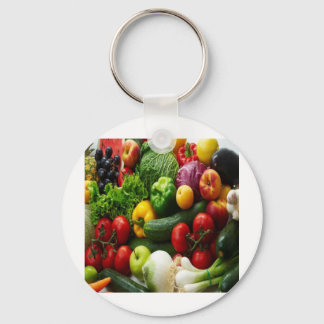 FRUIT & VEGETABLES KEYCHAIN