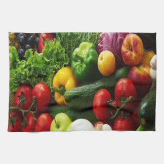 FRUIT & VEGETABLES KITCHEN TOWEL