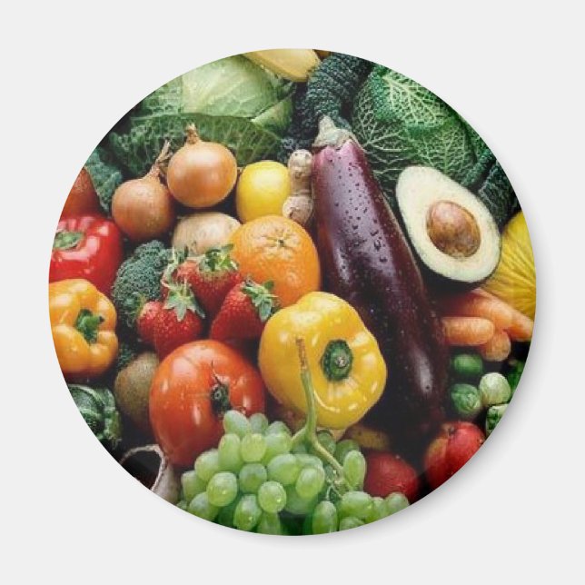 FRUIT & VEGETABLES MAGNET (Front)