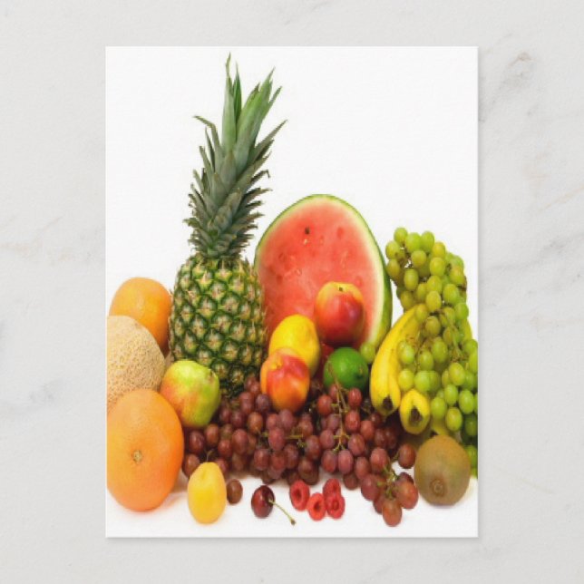 FRUIT VEGETABLES POSTCARD (Front)