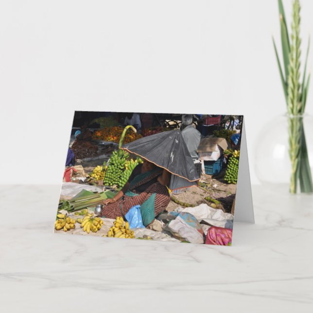 Fruit Vendor, Tamil Nadu Card (Front)