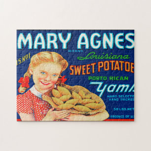 Fruit vintage Étiquette 9 Jigsaw Puzzle