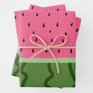 Fruit Watermelon Wrapping Paper Sheet