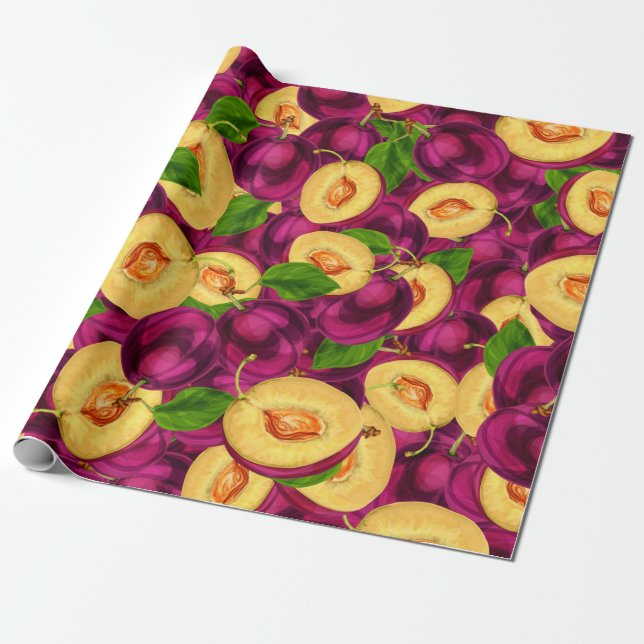 Fruit Wrapping Paper (Unrolled)