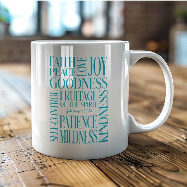 Fruitage of the Spirit Galatians 5 Coffee Mug (Creator Uploaded)