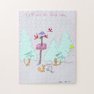 Fruitcake... 11 x 14 inch calming challenge puzzle