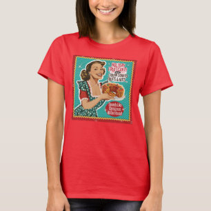 Fruitcake Fille de Noël - T-shirt rétro