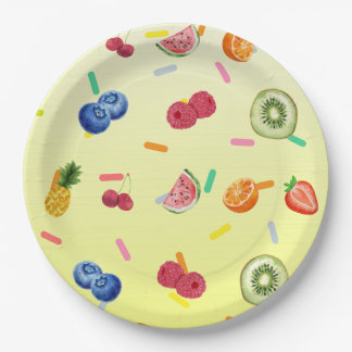 Fruitfetti Paper Plate