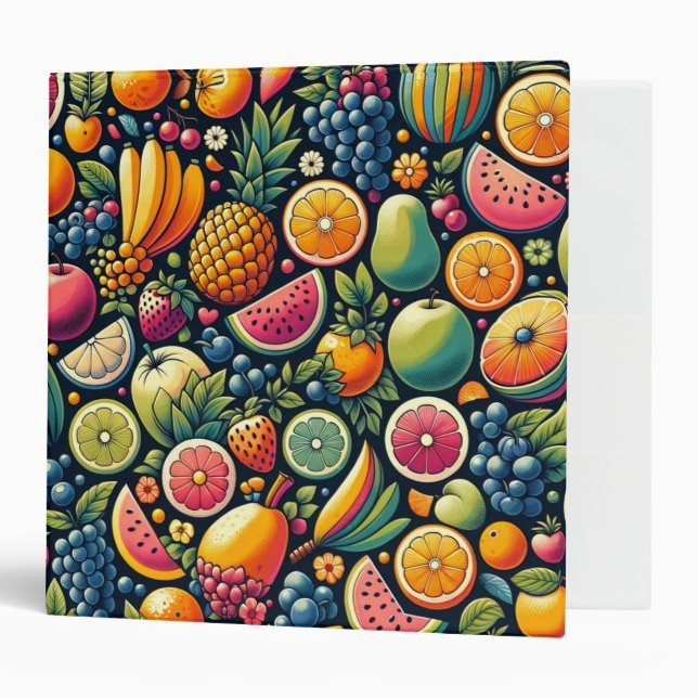 Fruitful Harmony: A Symphony of Nature's Bounty To Binder (Front/Inside)