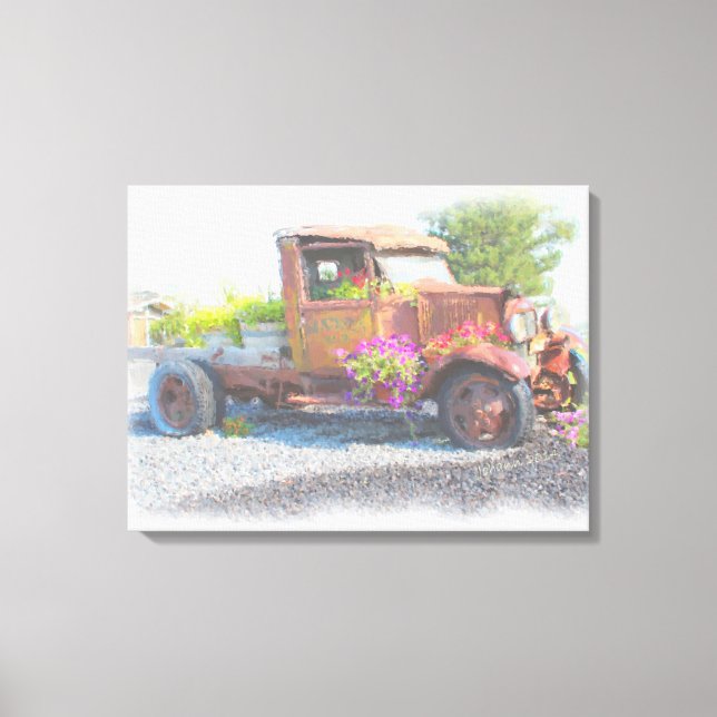 Fruitful In Old Age Canvas Print (Front)