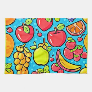Fruitful Pattern Design Kitchen Towel