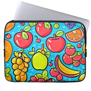 Fruitful Pattern Design Laptop Sleeve