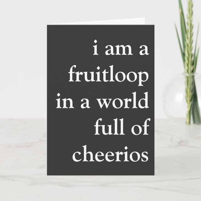fruitloop card (Front)