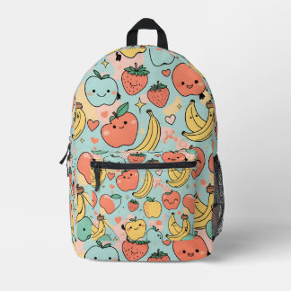 Fruitopia Party Printed Backpack