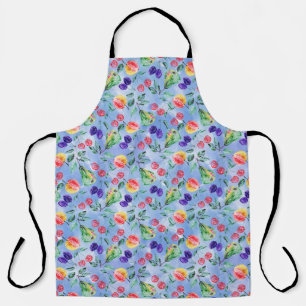 Fruits and berries. apron