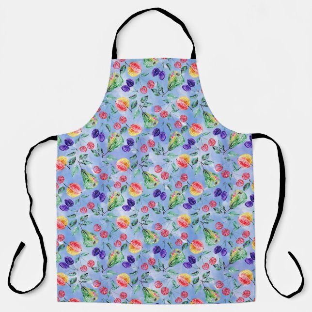 Fruits and berries. apron (Front)