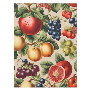 Fruits and Flowers from Luxury Italian Garden Tablecloth