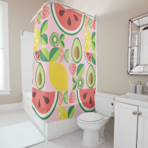 Fruits and leaves pattern