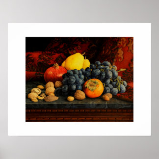 Fruits and Nuts Poster