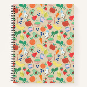 Fruits and veg Spiral Notebook