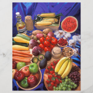 Fruits and vegetables flyer