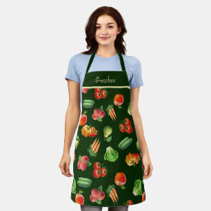 Fruits and Vegetables Personalized Apron