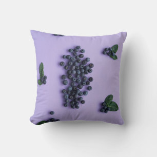 Fruits And Vegetables Throw Pillow