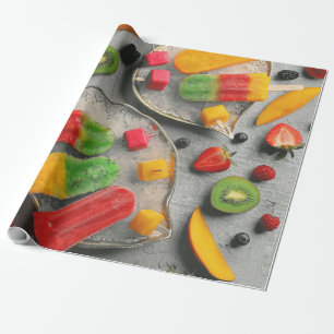 Fruits And Vegetables Wrapping Paper