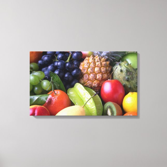 Fruits and Veggies Canvas Print (Front)