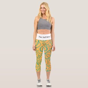 Fruits Capri Leggings