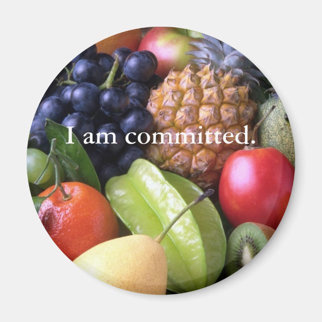Fruits Commitment Magnet (Front)