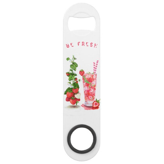 Fruits de fraise Boisson Bouteille Ouverture Bar C (Devant)