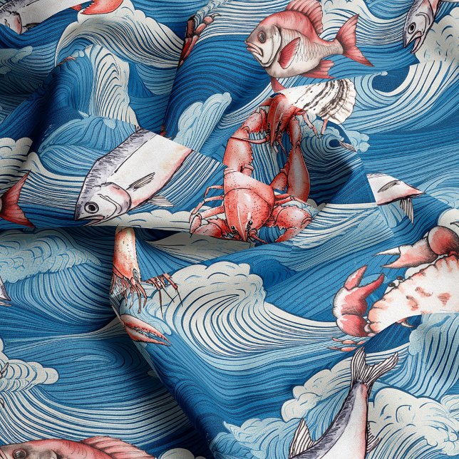Fruits de Mer Fabric (Creator Uploaded)