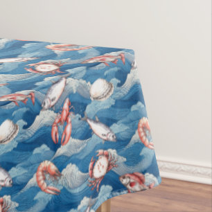 Fruits de Mer Tablecloth