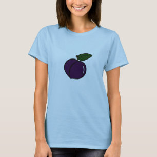 Fruits de prune du T-shirt d'esprit