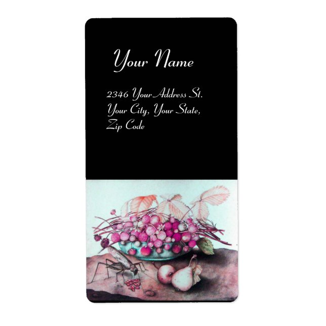 FRUITS DE SAISON 3 / FRAISES ET PEARS (Devant)