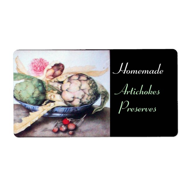 FRUITS DE SAISON 4- ARTICHOKES, ROSE & FRAISES (Devant)