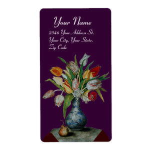 FRUITS DE SAISON -TULIPS, violet