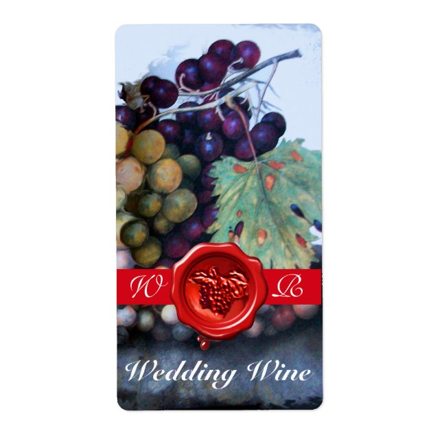 FRUITS DE SAISON VINS MARIAGE WINE RED SEAL MONOGR (Devant)