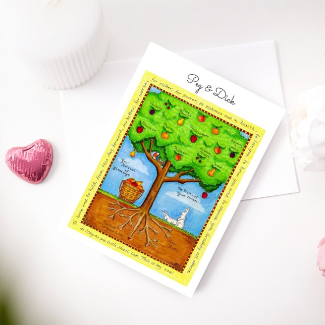Fruits de votre carte d'anniversaire personnalisée (Créateur téléchargé)