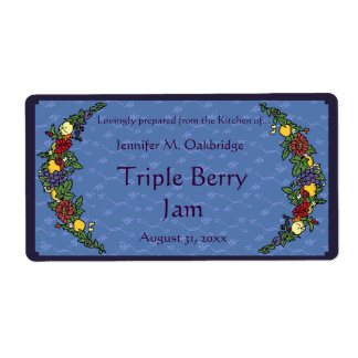 Fruits et fleurs Confiture