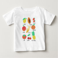 Fruits Flash Cards Fruity Fun Korean Language