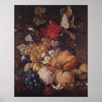 Fruits, Flowers and Insects by Jan van Huysum